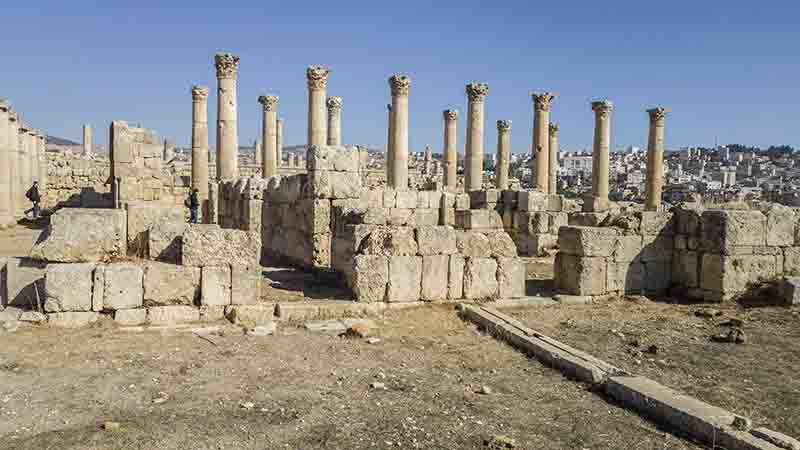 255 - Jordania - Jerash - iglesia de san Teodoro